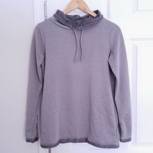 Firefly Grey Turtleneck Sweater